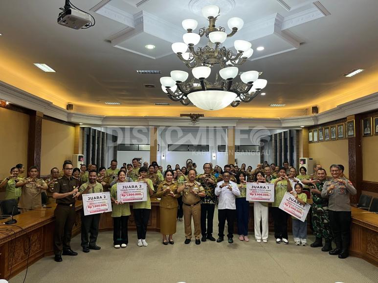 Pemkab Sanggau Berikan Apresiasi kepada Pemenang Pesparani I Tingkat Provinsi Kalbar