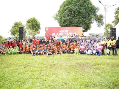 HUT KORMI ke - III : Wabup Sanggau Dorong Masyarakat Aktif Berolahraga Rekreasi