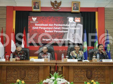 Pj. Bupati Sanggau Menghimbau Agar Instansi Vertikal, Perangkat Daerah, BUMN/BUMD Segera Bentuk UPZ