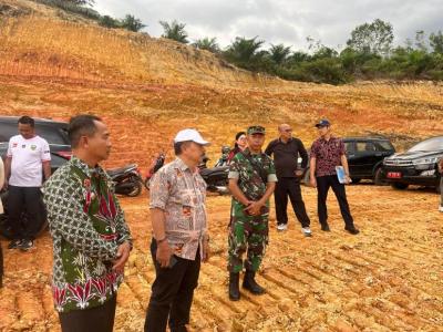 Bupati Sanggau Tinjau Lahan Persiapan MTQ XXXIV di Tayan Hilir