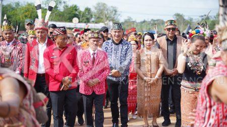 Wakil Bupati Sanggau Hadiri Pekan Gawai Dayak XII Sintang