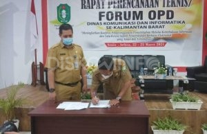 Kepala Dinas Kominfo Sanggau Hadir Pada Rapat Perencanaan Teknis / Forum Kominfo se-Kalbar