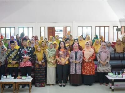 Wabup Sanggau Resmikan Pengurus Daerah Perempuan ICMI dan Dorong Kemandirian Ekonomi Melalui Literasi Keuangan