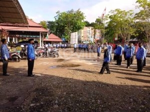 Apel Perdana Usai Bulan Suci Ramadhan, Ini Pesan Kepala Dinas Kominfo Sanggau