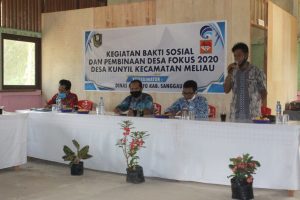 Pemkab Sanggau Melaksanakan Program Kegiatan Desa Fokus Di Desa Kunyil