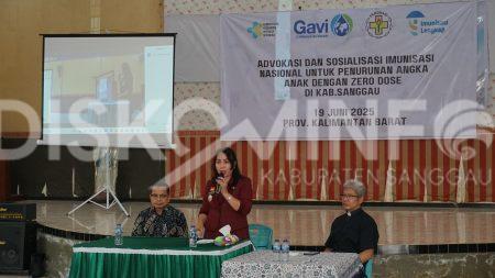 Wakil Bupati Sanggau Tegaskan Komitmen Kejar Imunisasi Anak Zero Dose