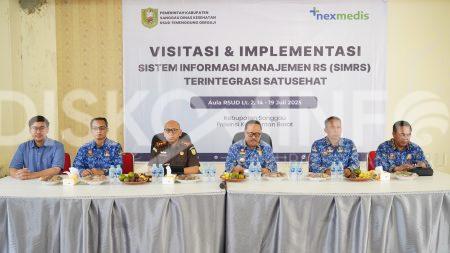 Visitasi dan Implementasi SIMRS Terintegrasi SATU SEHAT di RSUD Temenggung Gergaji