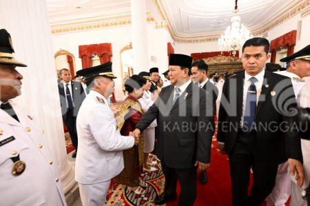 Bupati dan Wakil Bupati Sanggau Periode 2025-2030 Resmi Dilantik di Istana Negara