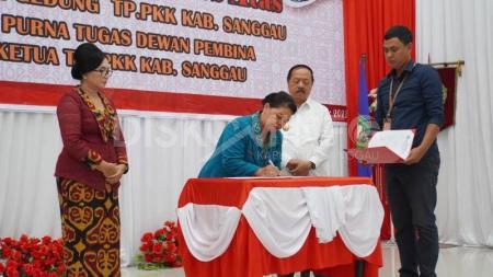 TP PKK Kabupaten Sanggau Miliki Kantor Yang Sangat Representatif