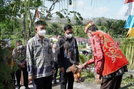 Pisah Sambut Kepala Radio Republik Indonesia (RRI) Entikong