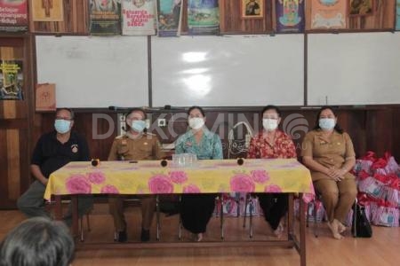 Bakti Sosial PKK Kab. Sanggau Dalam Rangka Memperingati Hari Ibu Ke 93 Tahun 2021