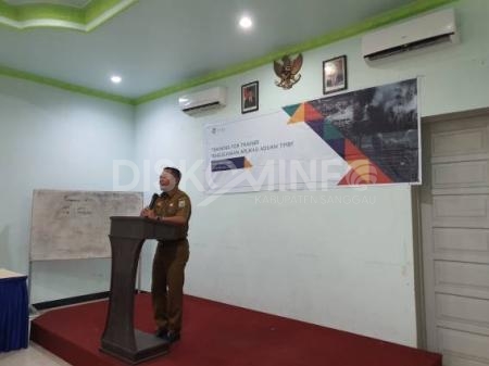 Kadis Kominfo Kabupaten Sanggau Buka Acara Training For Trainer