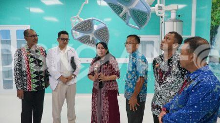 Wakil Bupati Sanggau Tinjau Gedung RSUD M.Th Djaman Yang Baru