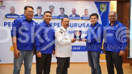 Bupati Sanggau Ajak HIPMI Kabupaten Sanggau Berkontribusi Aktif Membangun Daerah