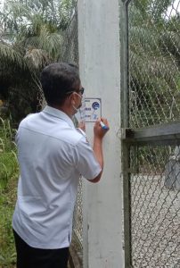 Diskominfo Sanggau Lakukan Pengawasan Menara Di Desa Malenggang