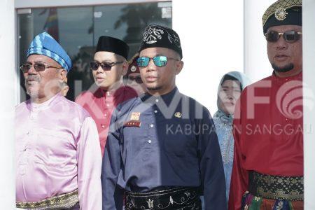 Mewakili Penjabat Bupati Sanggau, Kadis Kominfo Menghadiri Upacara Hari Jadi Kabupaten Mempawah