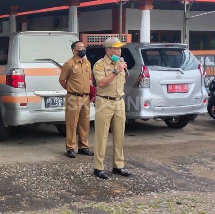 Dinas Kominfo Laksanakan Apel Pagi Pertama Usai Cuti Idul Fitri