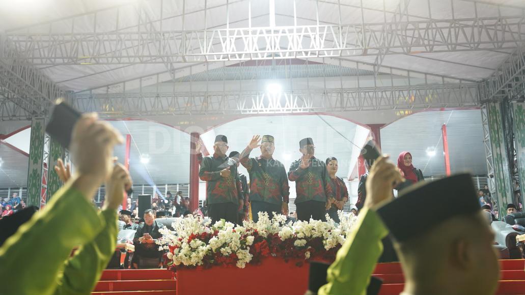 Bupati Sanggau Hadiri Pembukaan MTQ XXXIII Provinsi Kalbar di Kapuas Hulu