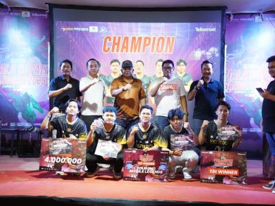 Exit Block Esports Juara Turnamen MLBB Piala Bupati Sanggau 2025