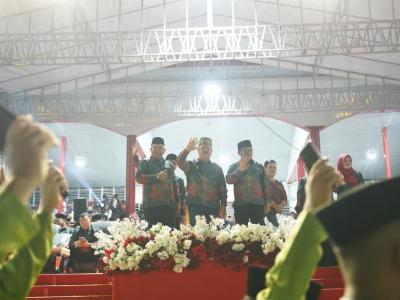 Bupati Sanggau Hadiri Pembukaan MTQ XXXIII Provinsi Kalbar di Kapuas Hulu
