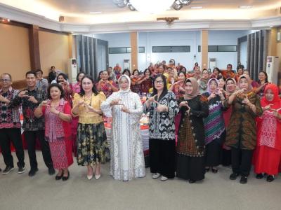 Malam Ramah Tamah Dalam Rangka Kunjungan Kerja Dan Monev TP PKK Provinsi Kalimantan Barat di TP PKK Kabupaten Sanggau