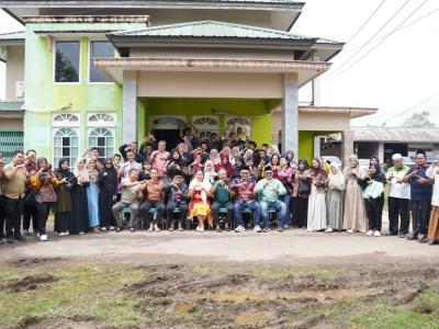 Wabup Sanggau Bersilaturrahmi di Kediaman Kafilah Kabupaten Sanggau