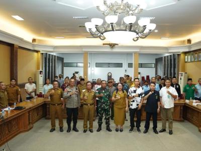Wakil Bupati Sanggau Pimpin Rapat Satgas Penanganan dan Pembinaan Ormas Tahun 2025