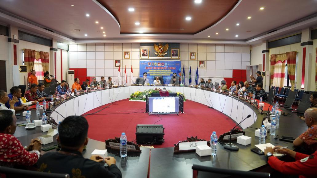 Bupati Sanggau Resmi Buka Rapat Koordinasi Teknis Sub Urusan Kebencanaan Tahun 2025