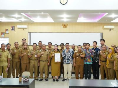 Pemkab Sanggau Sambut Baik Pemeriksaan Kepatuhan Pengelolaan Pajak dan Retribusi Daerah oleh BPK-RI