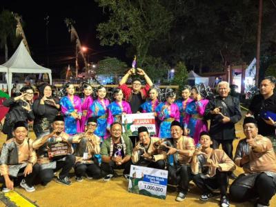 Gemilang! Sanggau Juara Umum Festival Tari Melayu Se-Kalbar di PKD Singkawang