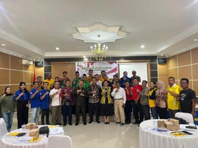 Bupati Sanggau Resmi Buka Sosialisasi Perbup Tentang Bantuan Keuangan Partai Politik Tahun 2025