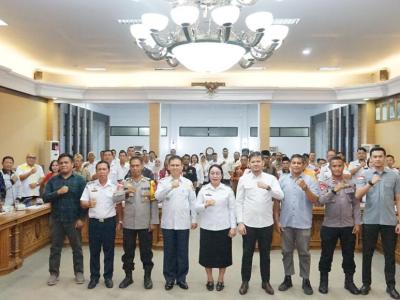 Wakil Bupati Buka Rakor Kewaspadaan Dini dan Penanganan Konflik Tahun 2025