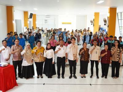 Dinas Kominfo Provinsi Kalbar Bersama Dinas Kominfo Kabupaten Sanggau Gelar Edukasi Keamanan Siber