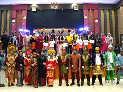 Wakil Bupati Sanggau Resmi Buka Festival Budaya Minang di Balai Betomu