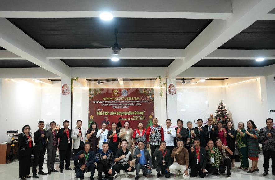 Wakil Bupati Sanggau Hadiri Perayaan Natal Bersama PPHTGD dan PWKI Kecamatan Meliau