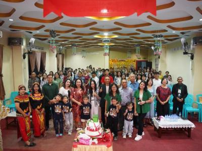 Wakil Bupati Sanggau Hadiri Perayaan Natal Bersama GSJA Lahai El-Roi Sanggau