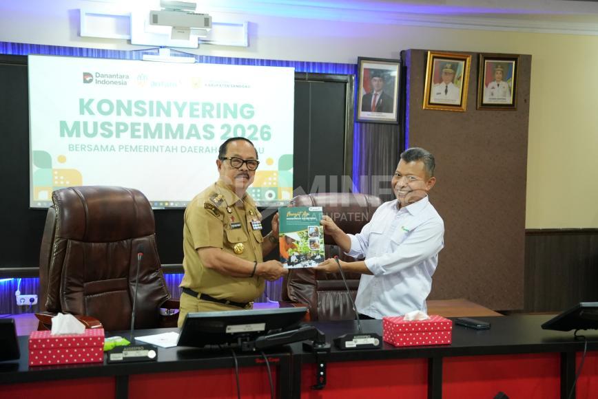 Bupati Sanggau Buka Musyawarah Pengembangan Masyarakat PT ANTAM Tahun 2026