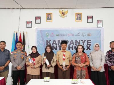 Wakil Bupati Resmi Membuka Kampanye Anti Hoaks Peringatan HPN 2026