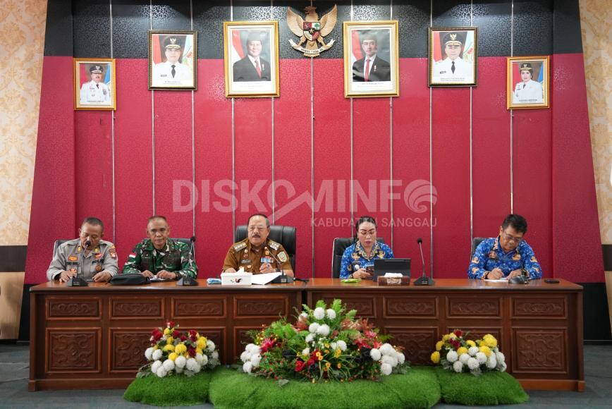 Bupati Sanggau Pimpin Rapat Persiapan Hari Jadi ke-410 Kota Sanggau