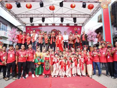 Pembukaan Perayaan Imlek dan Cap Go Meh Tahun 2026, Ini Pesan Wakil Bupati Sanggau