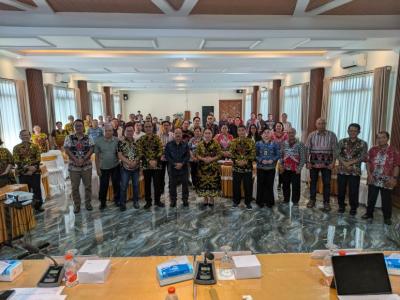 Bupati dan Wakil Bupati Sanggau Hadiri Rakerda LP3KD Jelang Pesparani Kabupaten