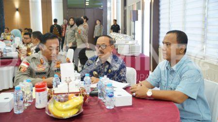 Bupati Sanggau Ikuti Rakor Pelaksanaan Program Ketahanan Pangan di Polda Kalbar