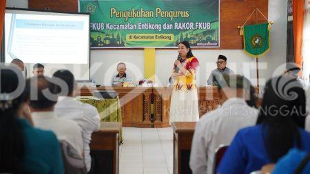 FKUB Kecamatan Entikong Dikukuhkan, Ini Pesan Wakil Bupati Sanggau