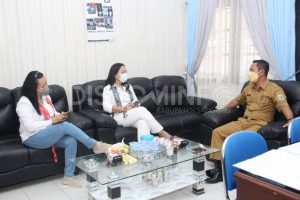 KI Kalbar Lakukan Visitasi Monev Keterbukaan Informasi Badan Publik Tahun 2021 Di Kabupaten Sanggau
