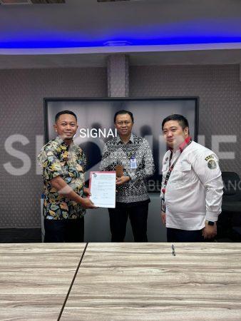 Kadis Kominfo Terima Hasil Penyampaian ITSA oleh BSSN