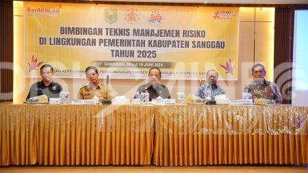 Bimtek Manajemen Risiko di Lingkungan Pemkab Sanggau, Ini Pesan Bupati Sanggau