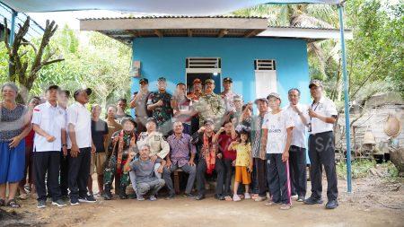 Rehab Rumah Tak Layak Huni Jadi Program Unggulan TMMD, Bupati Sanggau Apresiasi TNI