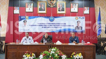 Rapat Kerja Sinergi Stakeholder Bahas Penanganan Kawasan Rawan Narkoba di Perbatasan Kalbar