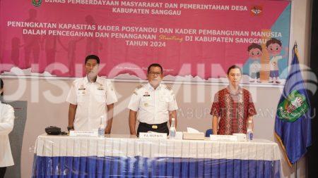 PJ Bupati Sanggau Buka Peningkatan Kapasitas Kader Posyandu dan Kader Pembangunan Manusia