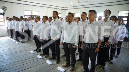 Pengukuhan BPD se Kecamatan Kembayan, Ini Pesan Bupati Sanggau